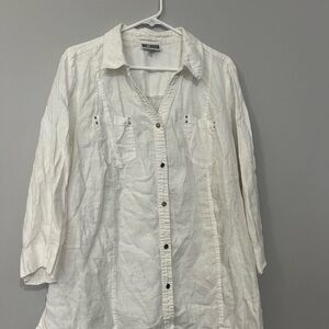White Button-Up Shirt